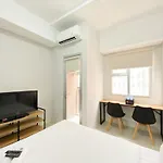 Chic And Cozy Studio Apartment At Transpark Juanda Bekasi By Travelio